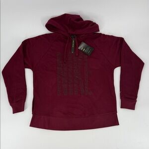 NWT NIKE DRI-FIT PULLOVER HOODIE WOMENS SIZE S glitter logo